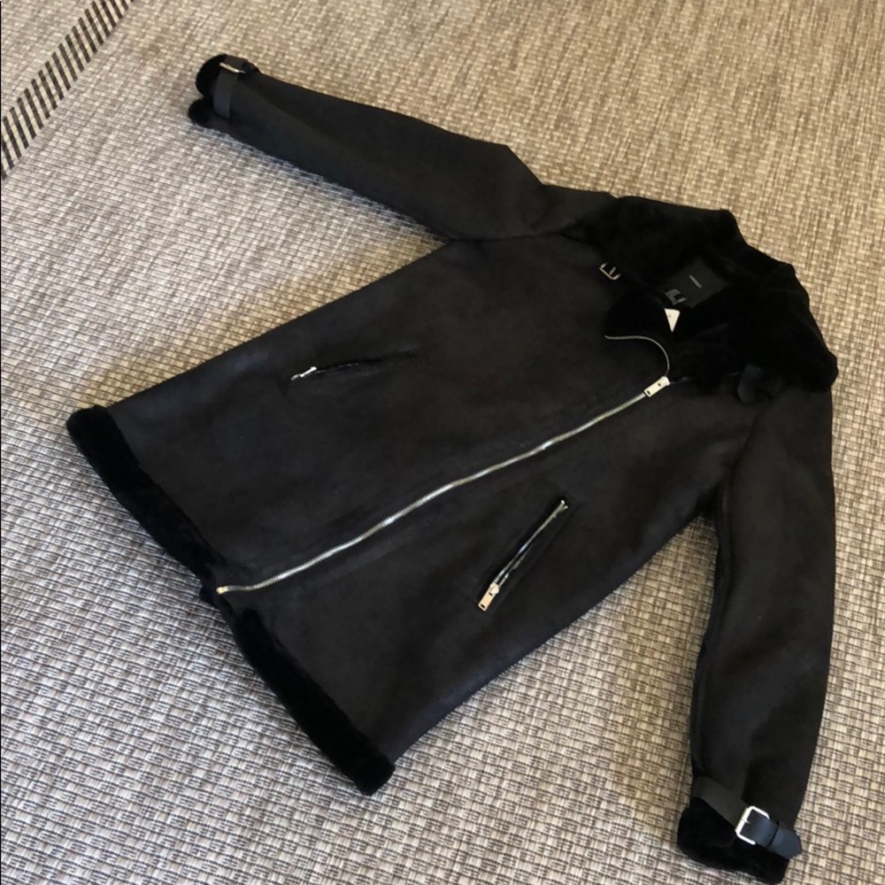 FOREVER 21 black coat size medium!